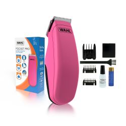 Wahl Pet Pocket Pro Battery Operated Dog Trimmer Pink