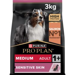 Purina Pro Plan Medium Adult Sensitive Skin 3Kg