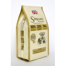 Simpsons Dog 80/20 Fish 12kg •